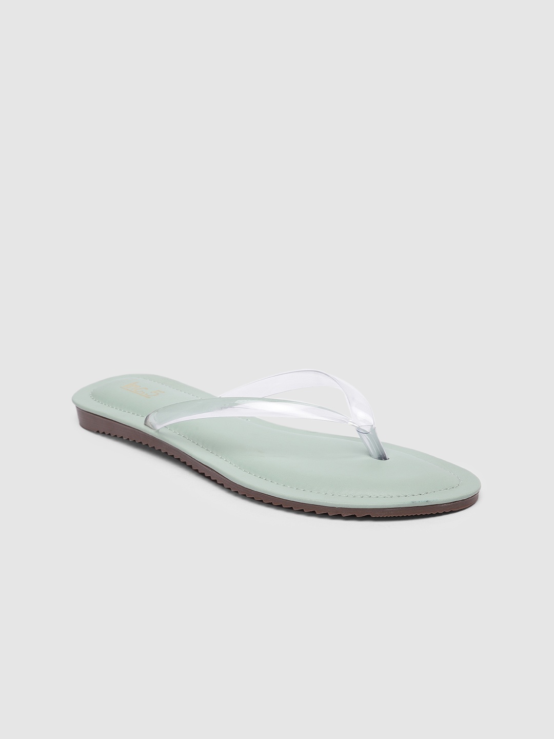 

Inc 5 Women Green Open Toe Flats