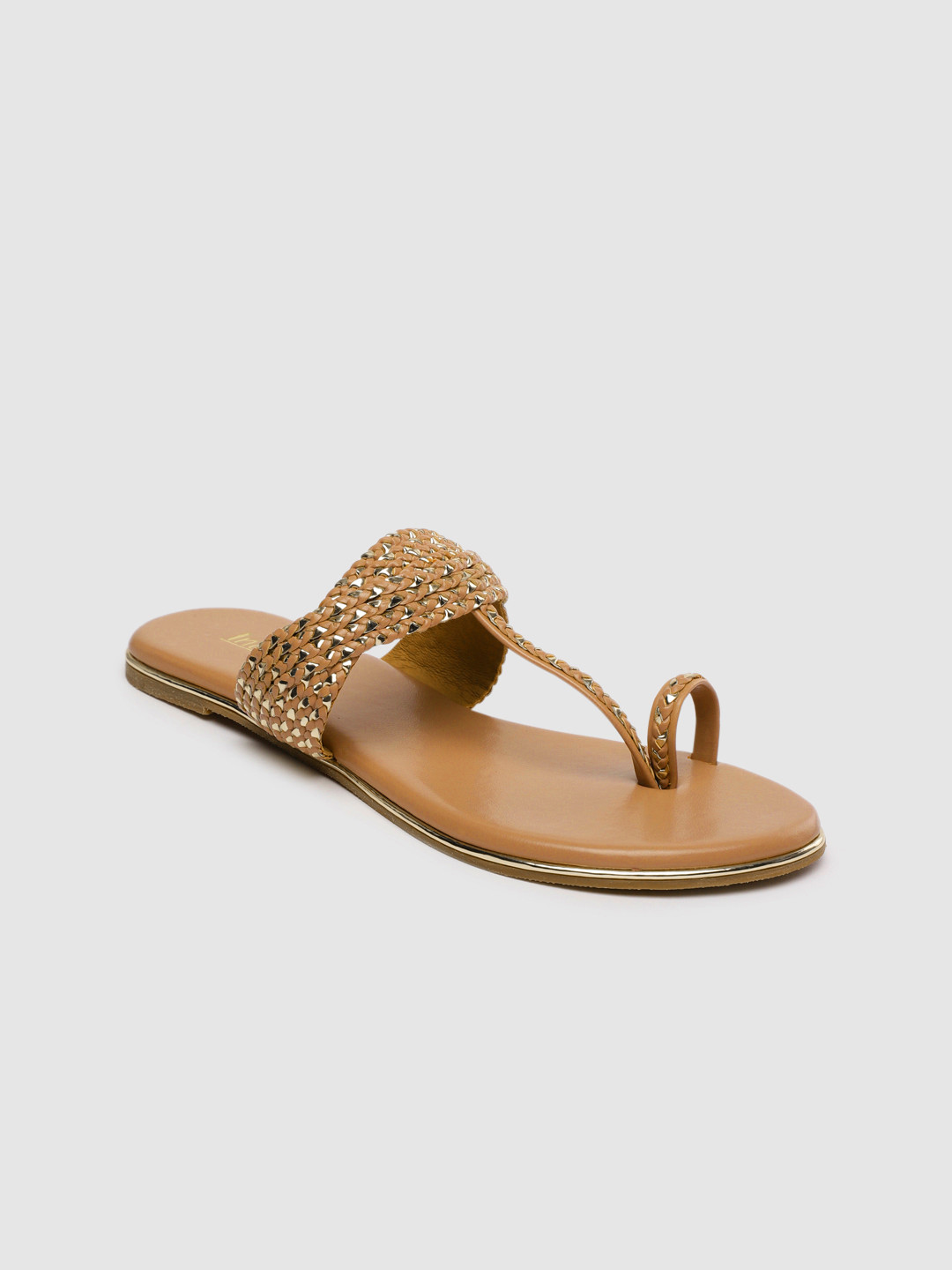 

Inc 5 Women Brown Ethnic One Toe Flats