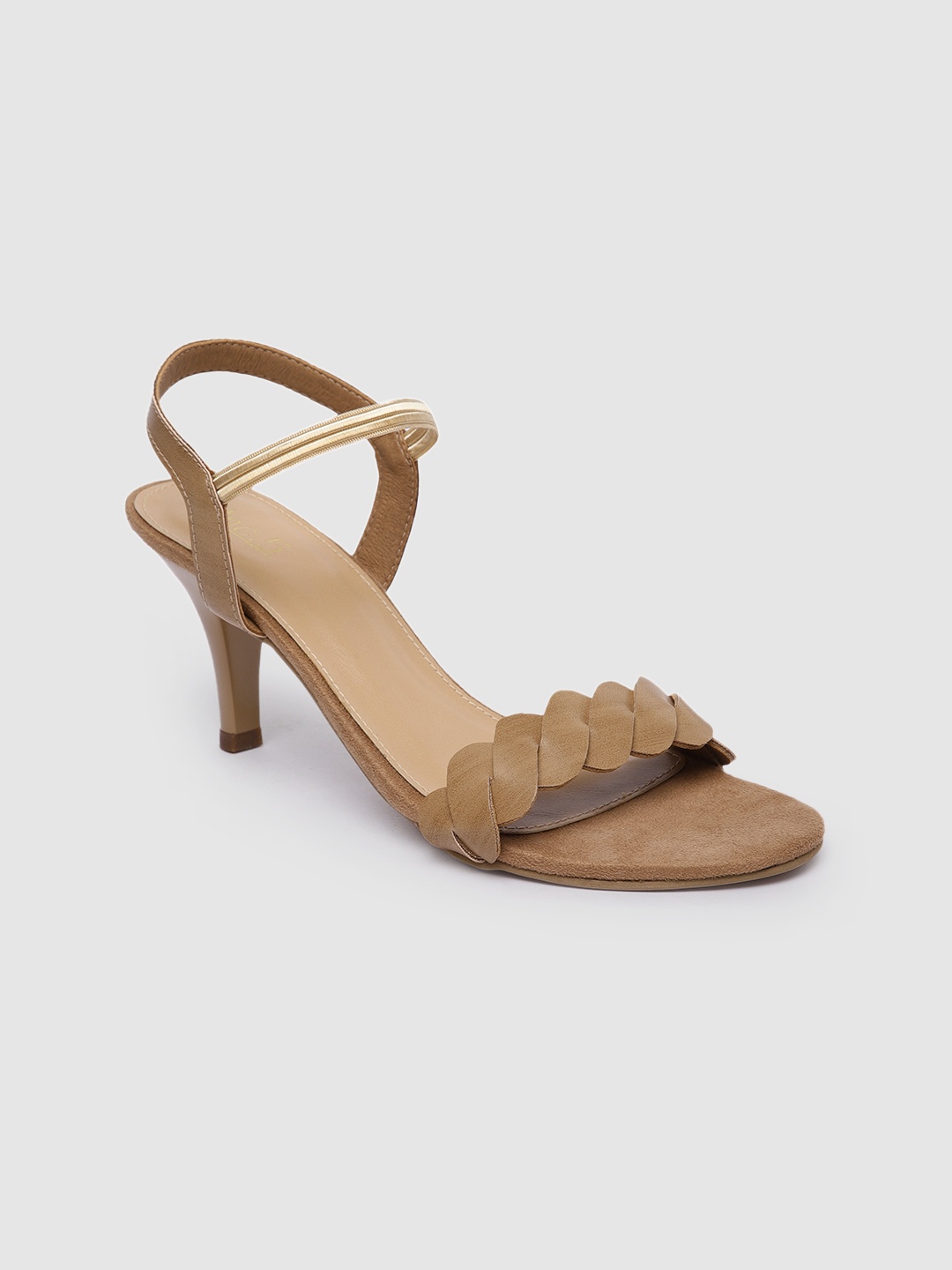 

Inc 5 Women Beige Mid-Top Stilettos