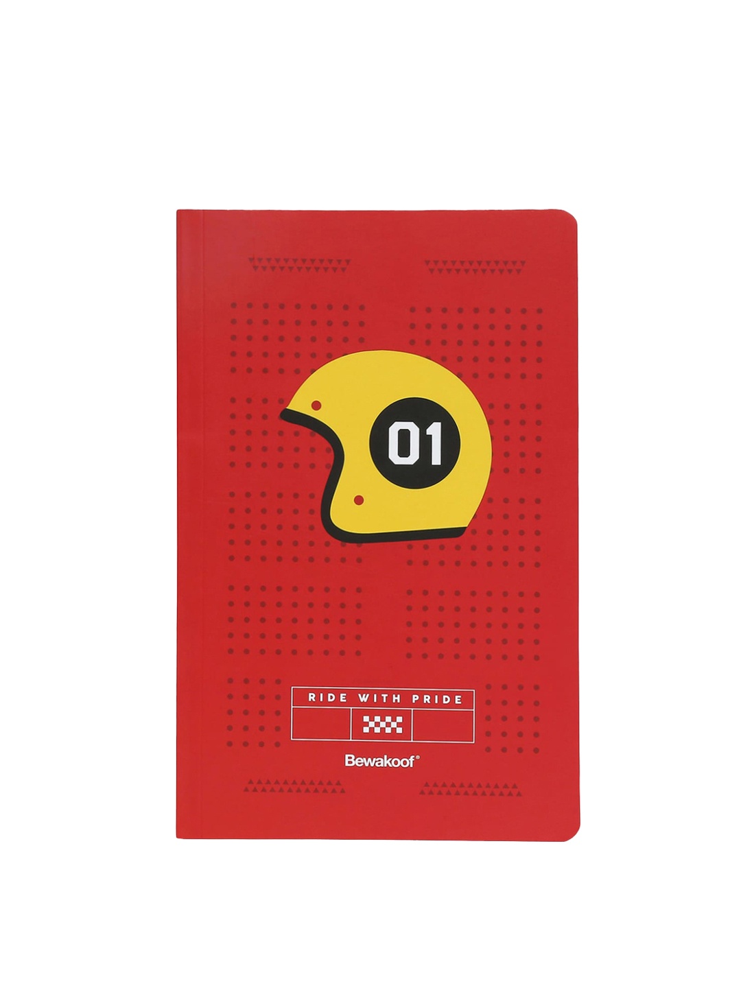 

Bewakoof Red & Yellow Ride With Pride Notebooks