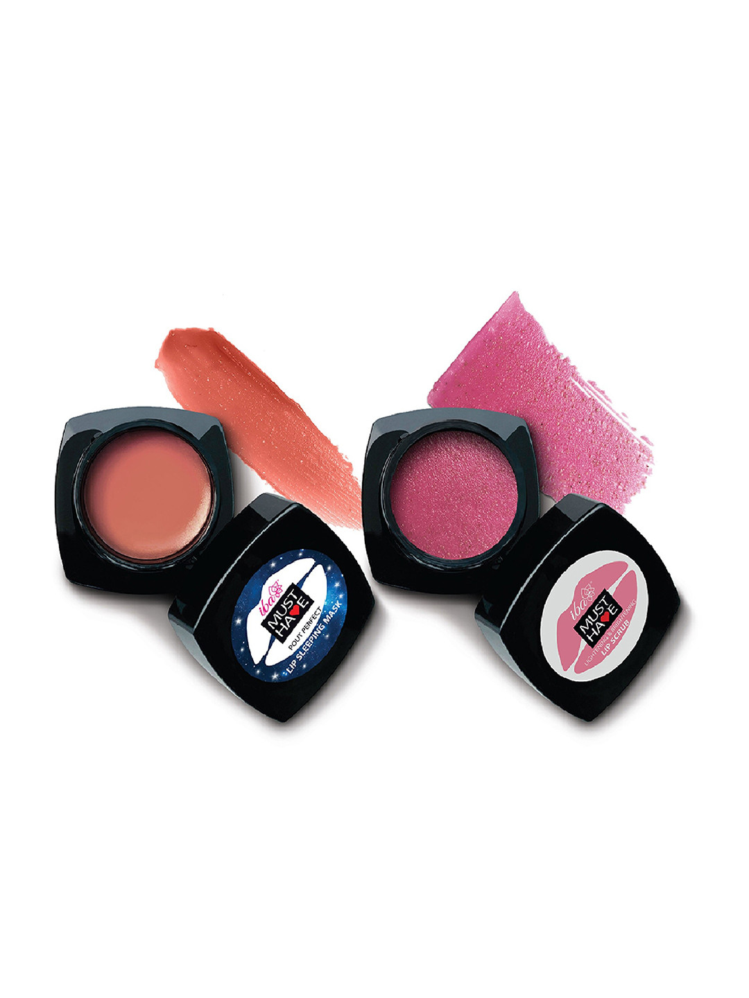 

Iba Women Pack Of 2 Pink Lip Scrub + Lip Mask Combo