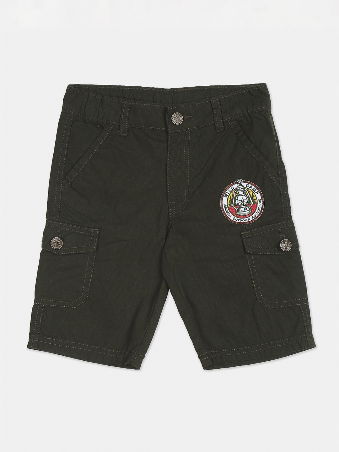 

Cherokee Boys Green Cargo Shorts