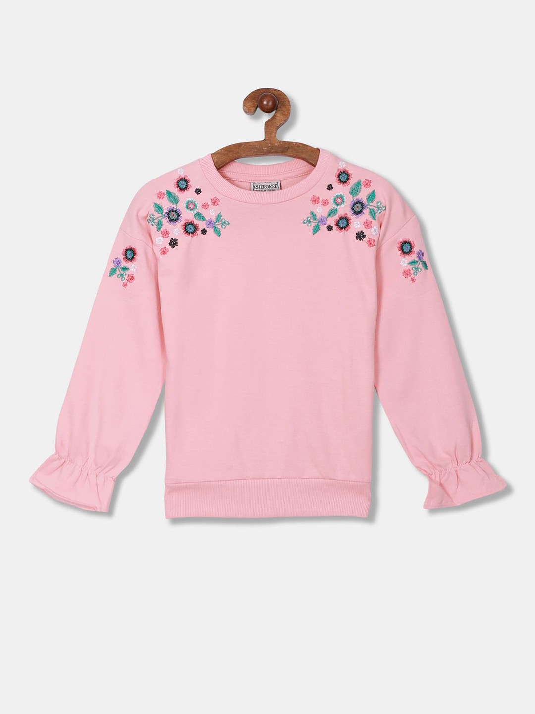 

Cherokee Girls Pink Sweatshirt