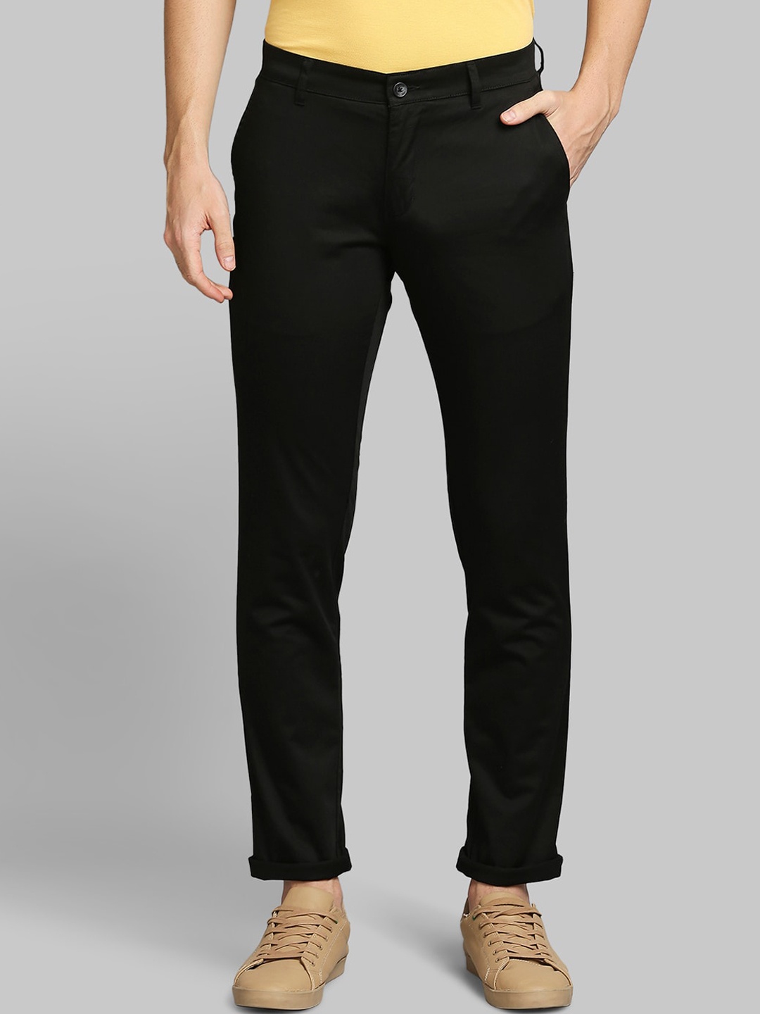 

Parx Men Black Trousers