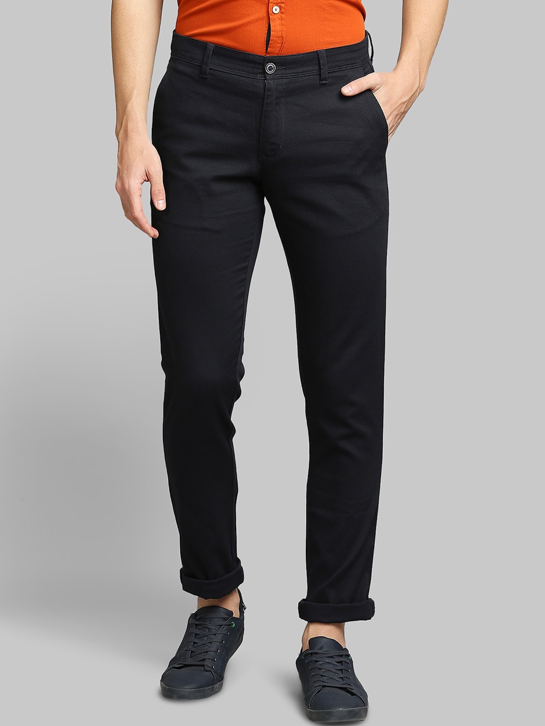

Parx Men Blue Trousers
