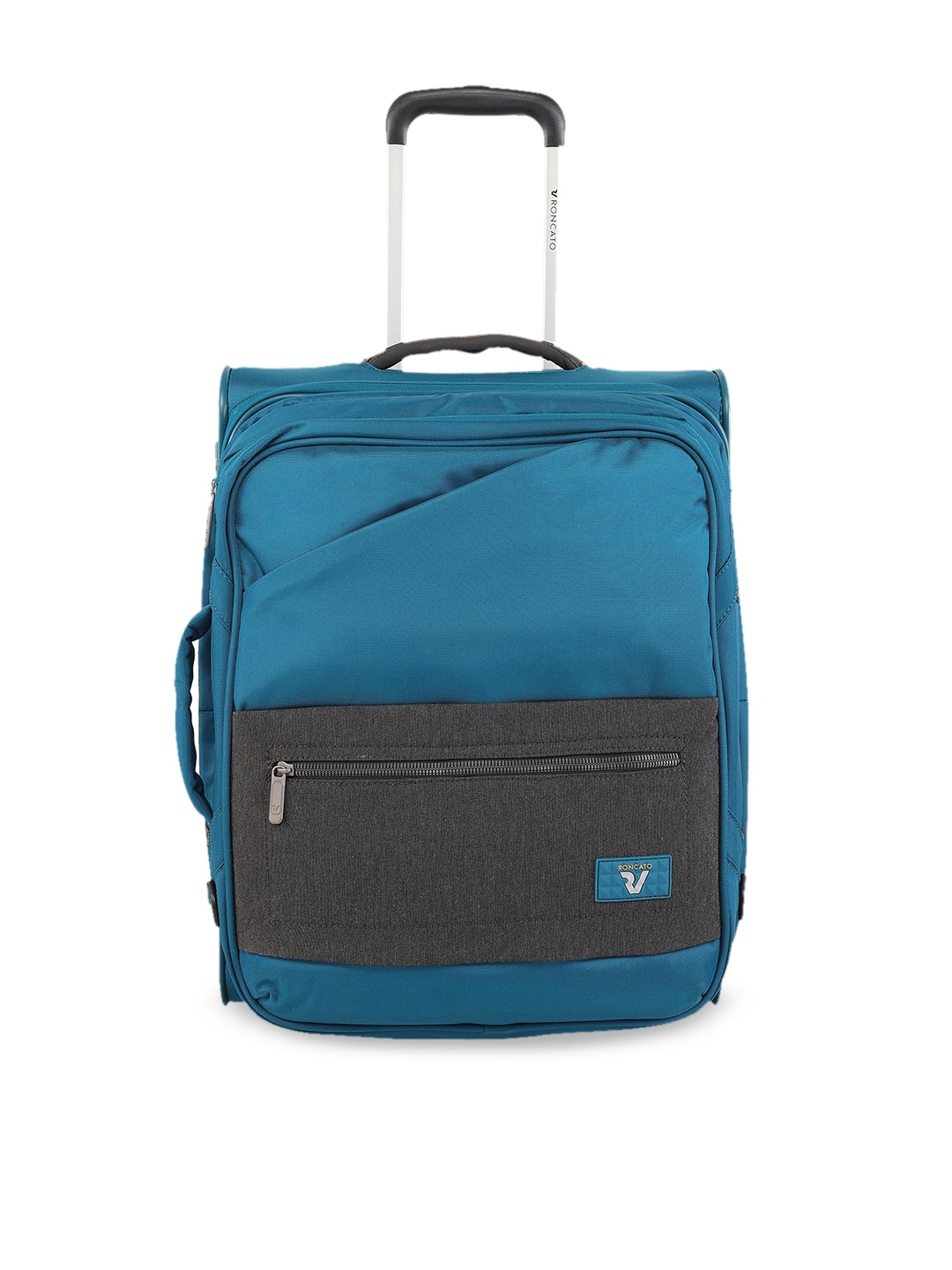 

RONCATO HYPER Range Militare 21" Cabin Soft Trolley Bag, Teal