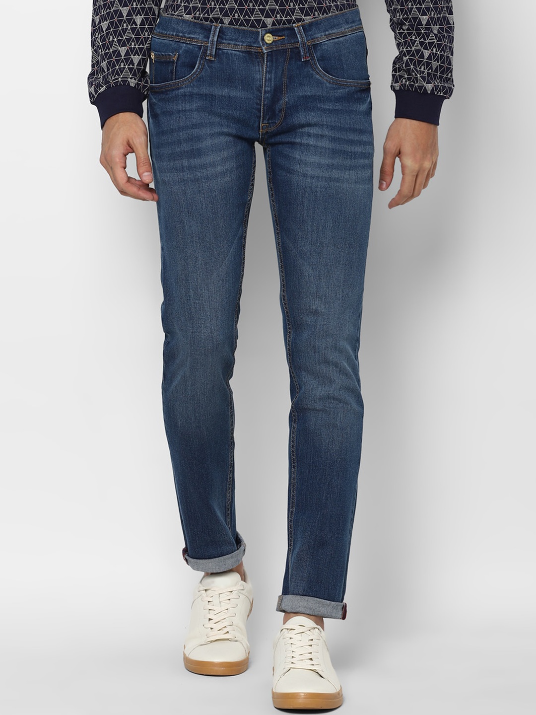 

Allen Solly Men Blue Skinny Fit Light Fade Jeans