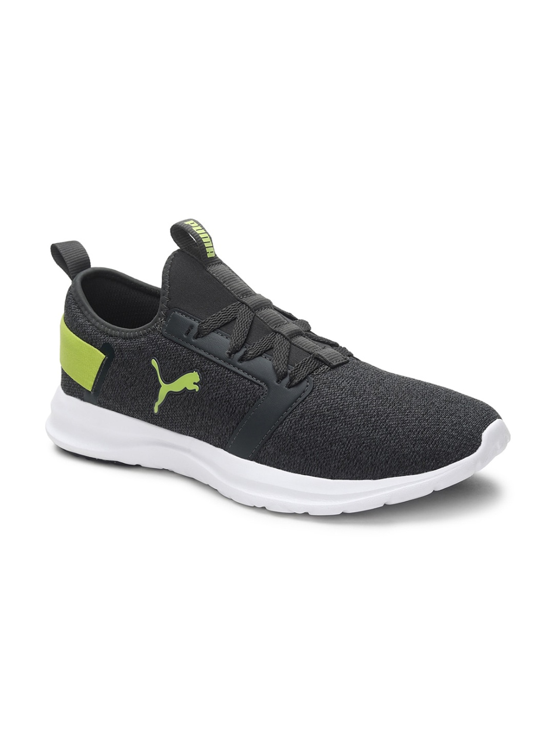 

Puma Men Grey & Lime Green Bold Extreme Sneakers