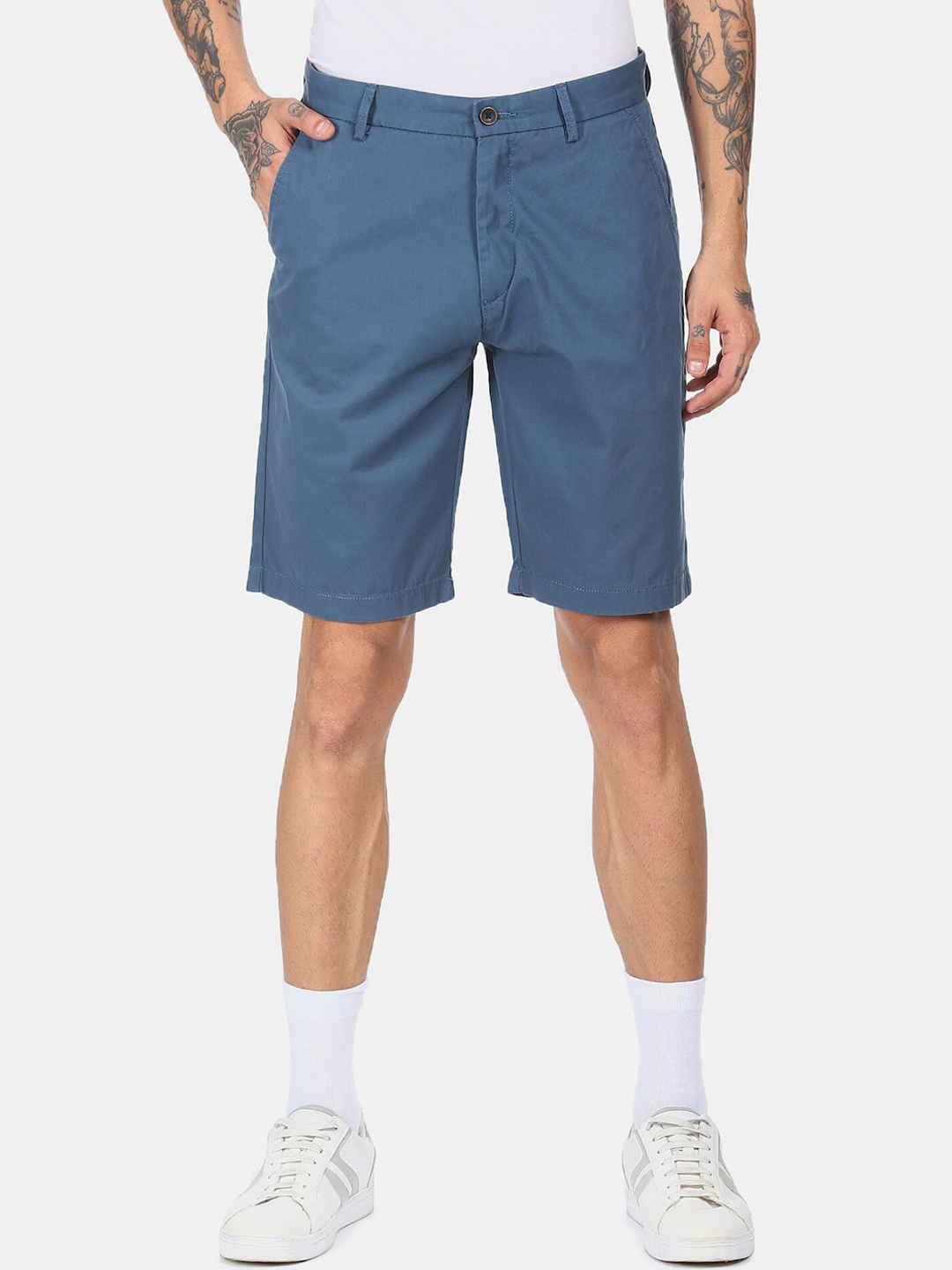 

Arrow Sport Men Blue Chino Shorts