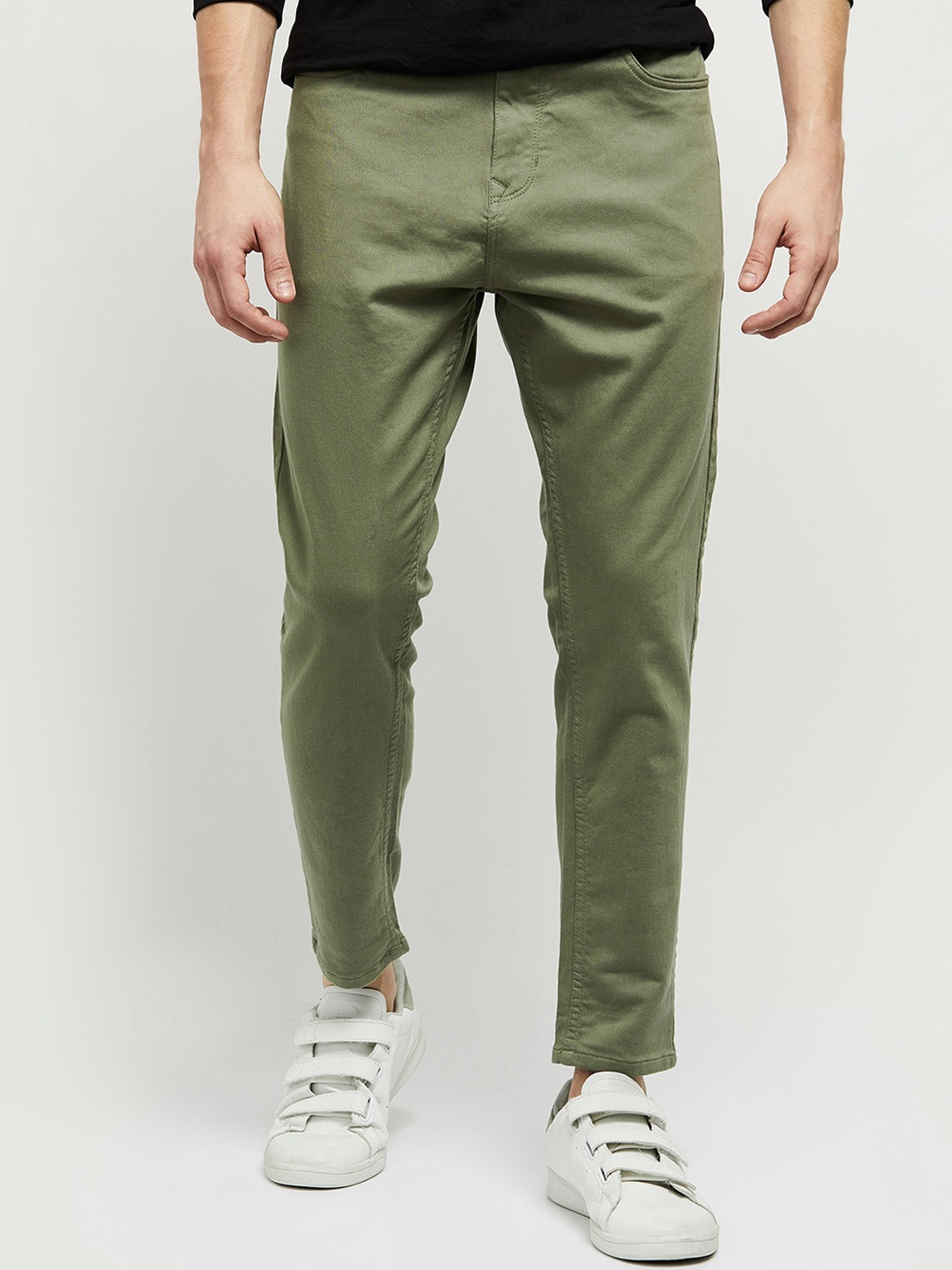 

max Men Green Slim Fit Jeans