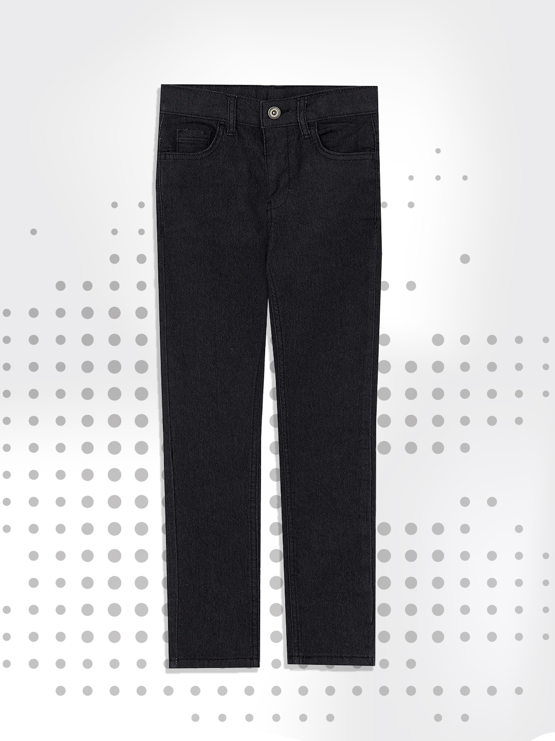 

DeFacto Boys Black Solid Slim Fit Stretchable Jeans