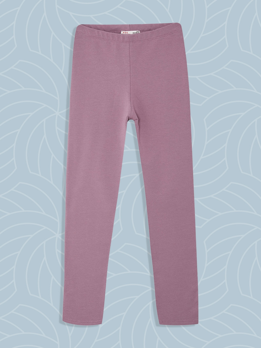 

DeFacto Girls Mauve Solid High-Rise Ankle Length Leggings