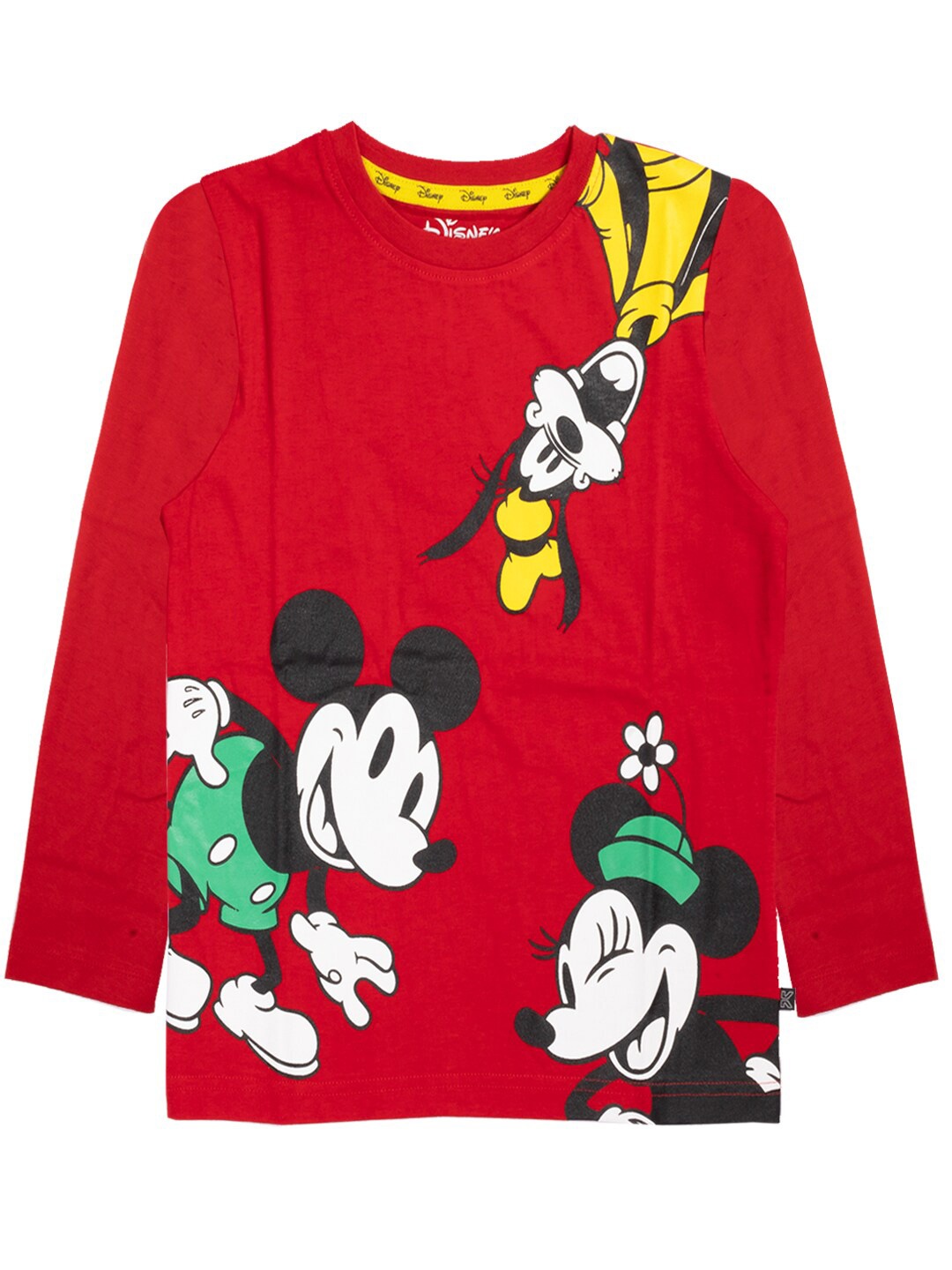 

KINSEY Boys Red Mickey & Friends Printed T-shirt
