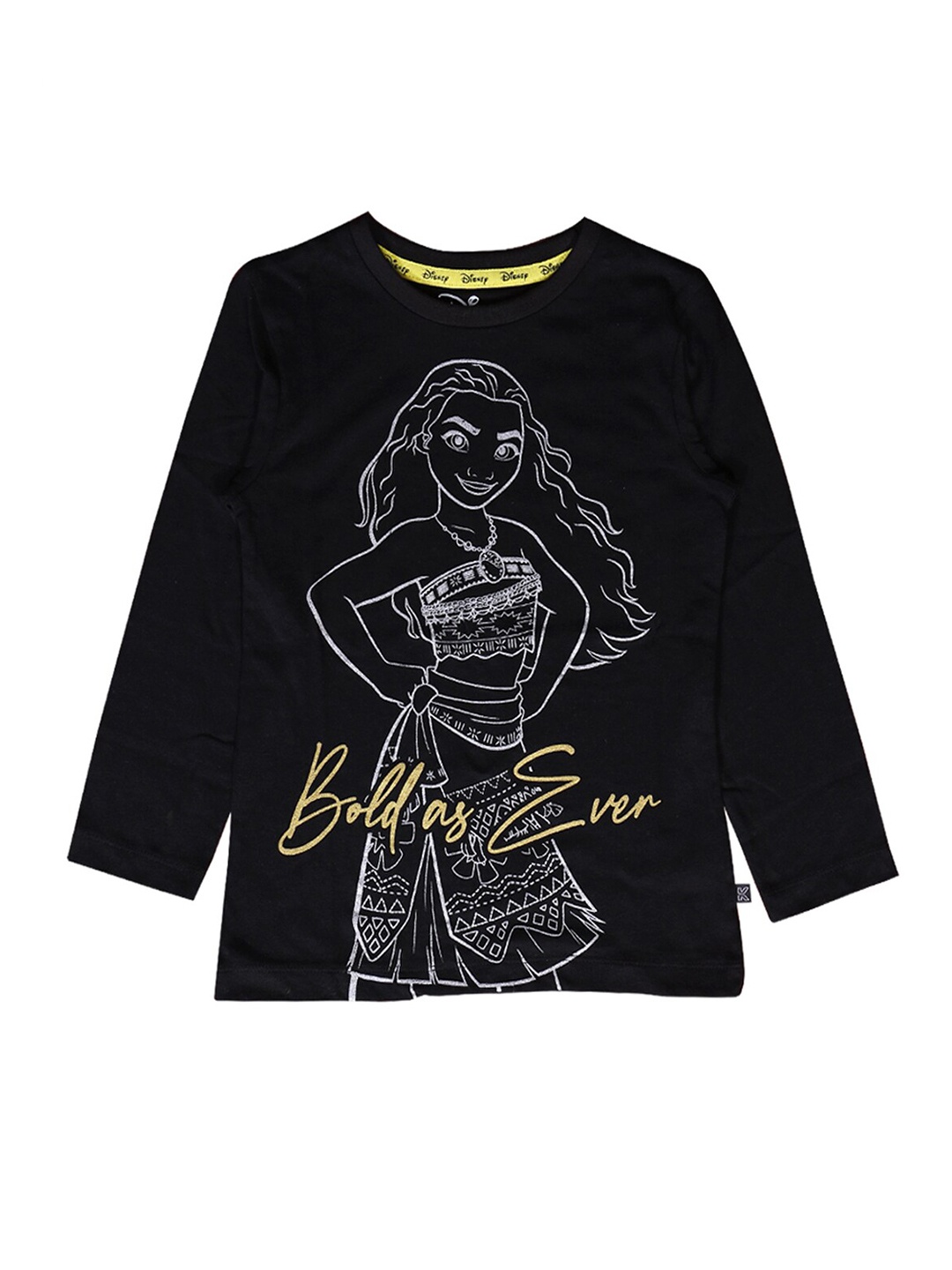 

KINSEY Girls Black Belle Printed Bio Finish T-shirt