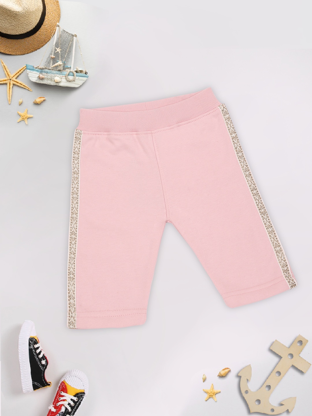 

MeeMee Infant Girls Pink Solid Track Pants