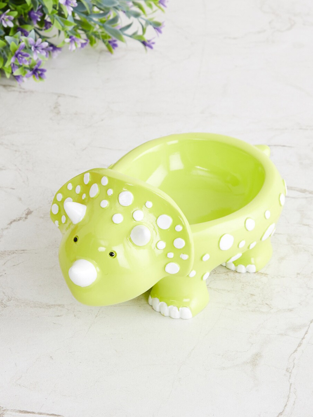 

Home Centre Green Polyresin Bath Accessories Soap Dish