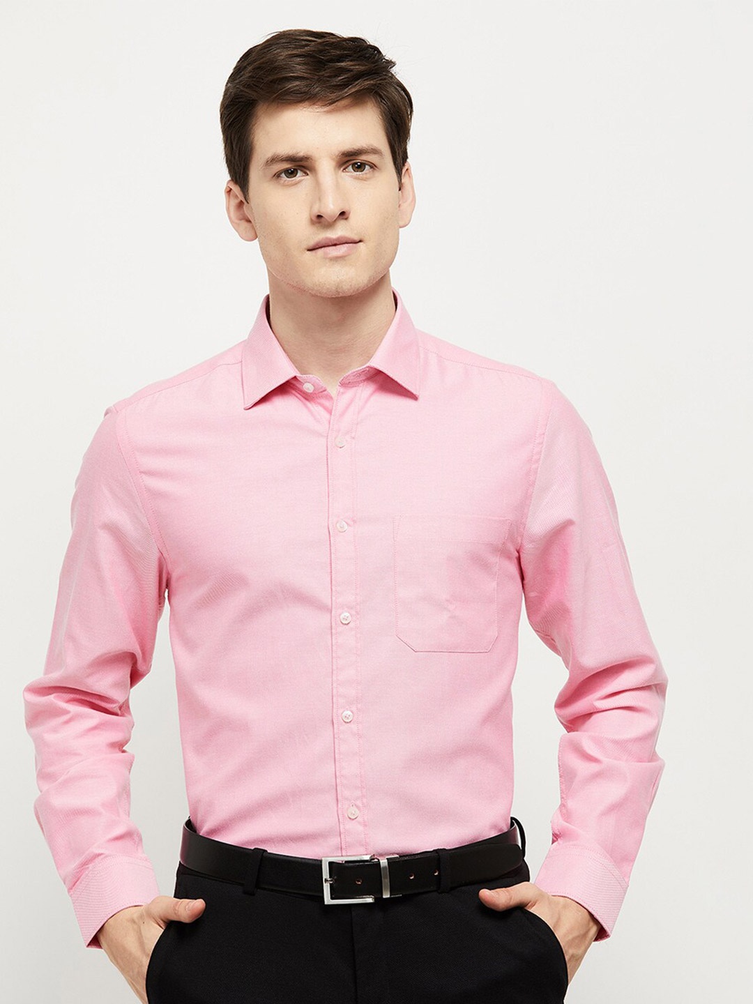 

max Men Pink Formal Shirt
