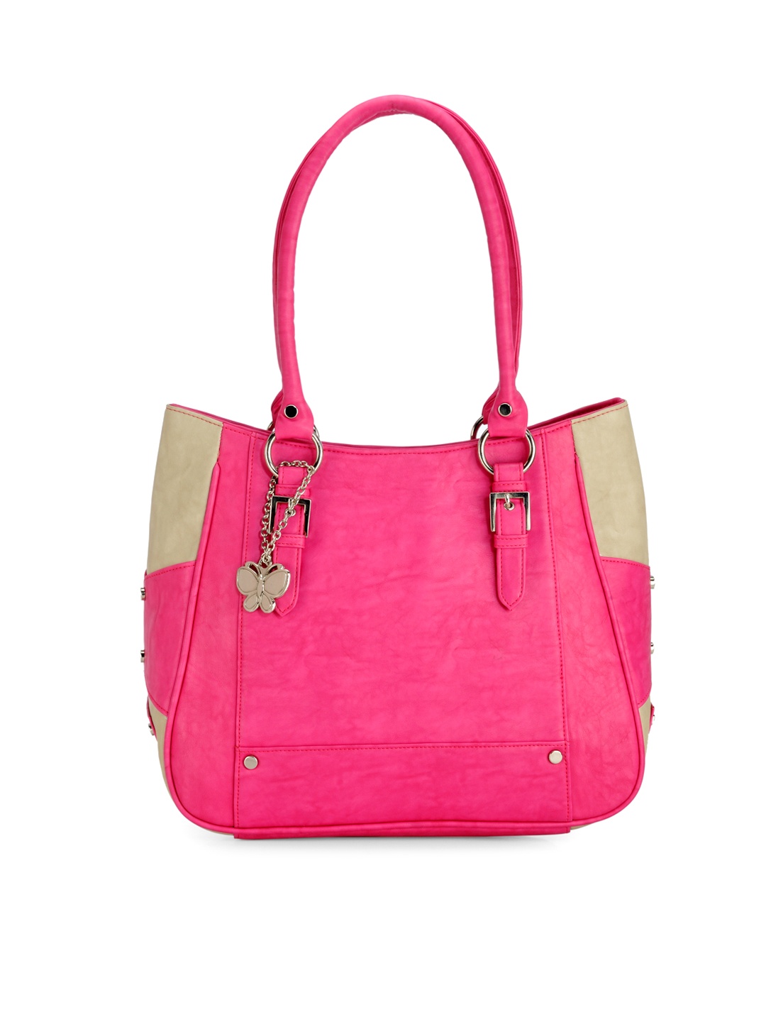 

Butterflies Pink Shoulder Bag