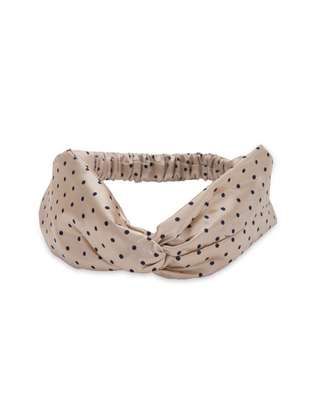 

DEEBACO Women Nude-Coloured & Black Hairband
