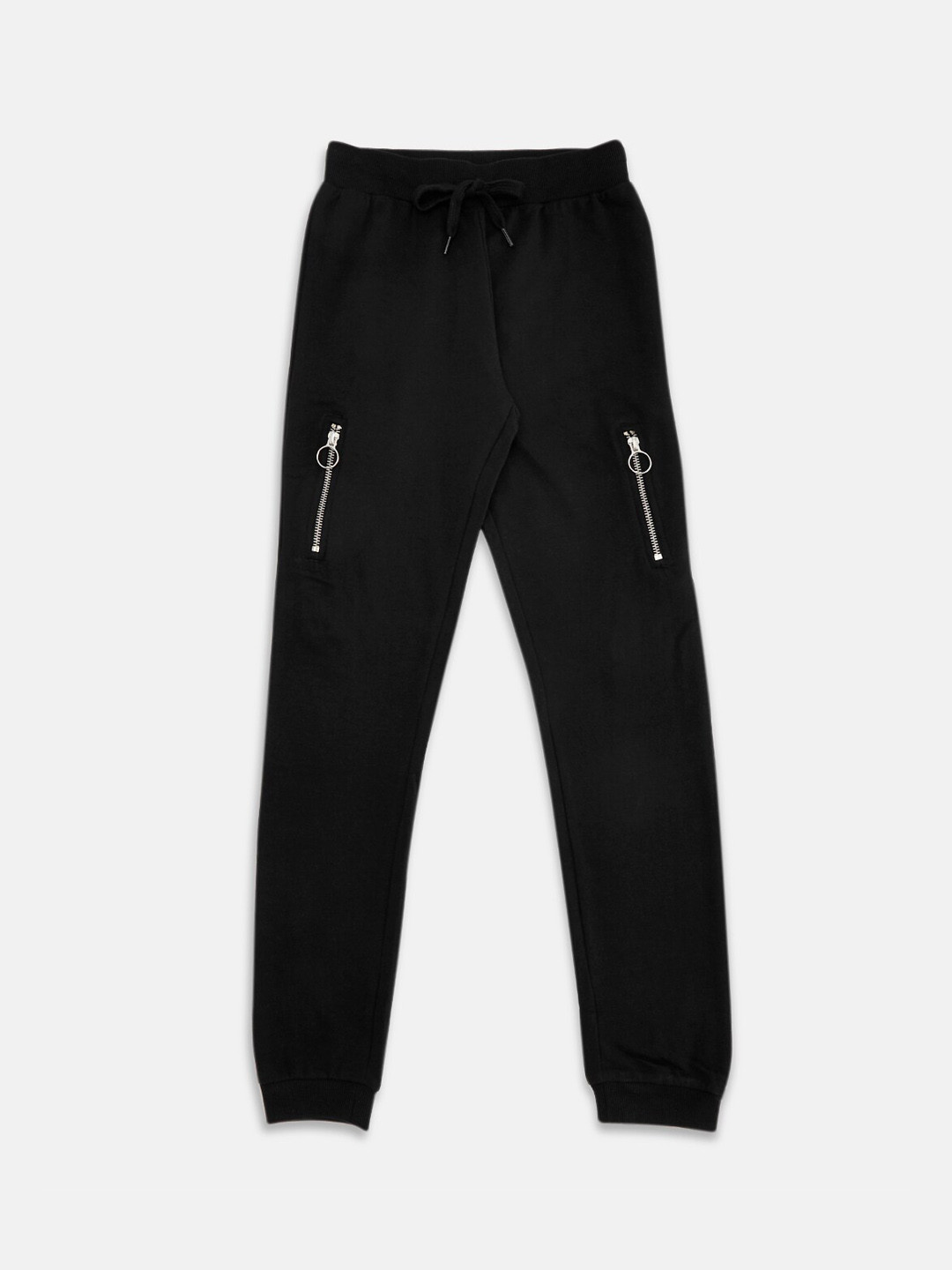 

Pantaloons Junior Girls Black Solid Joggers