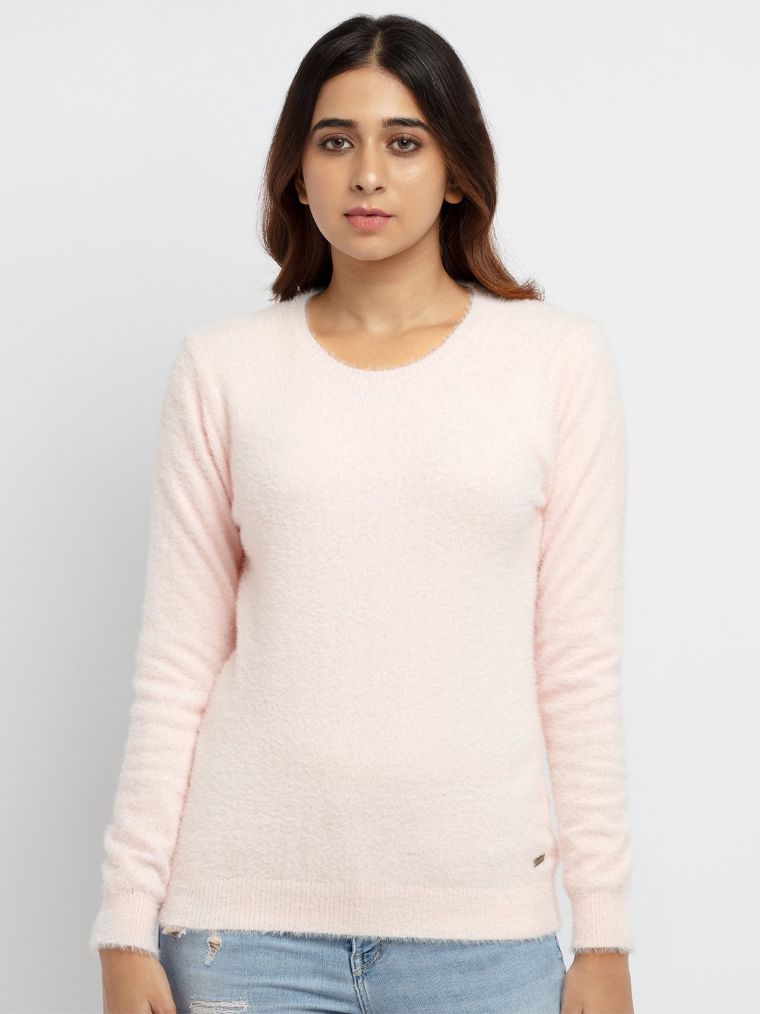 

Status Quo Women Pink Pullover