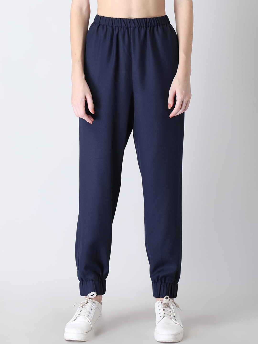 

FabAlley Women Blue Joggers Trousers