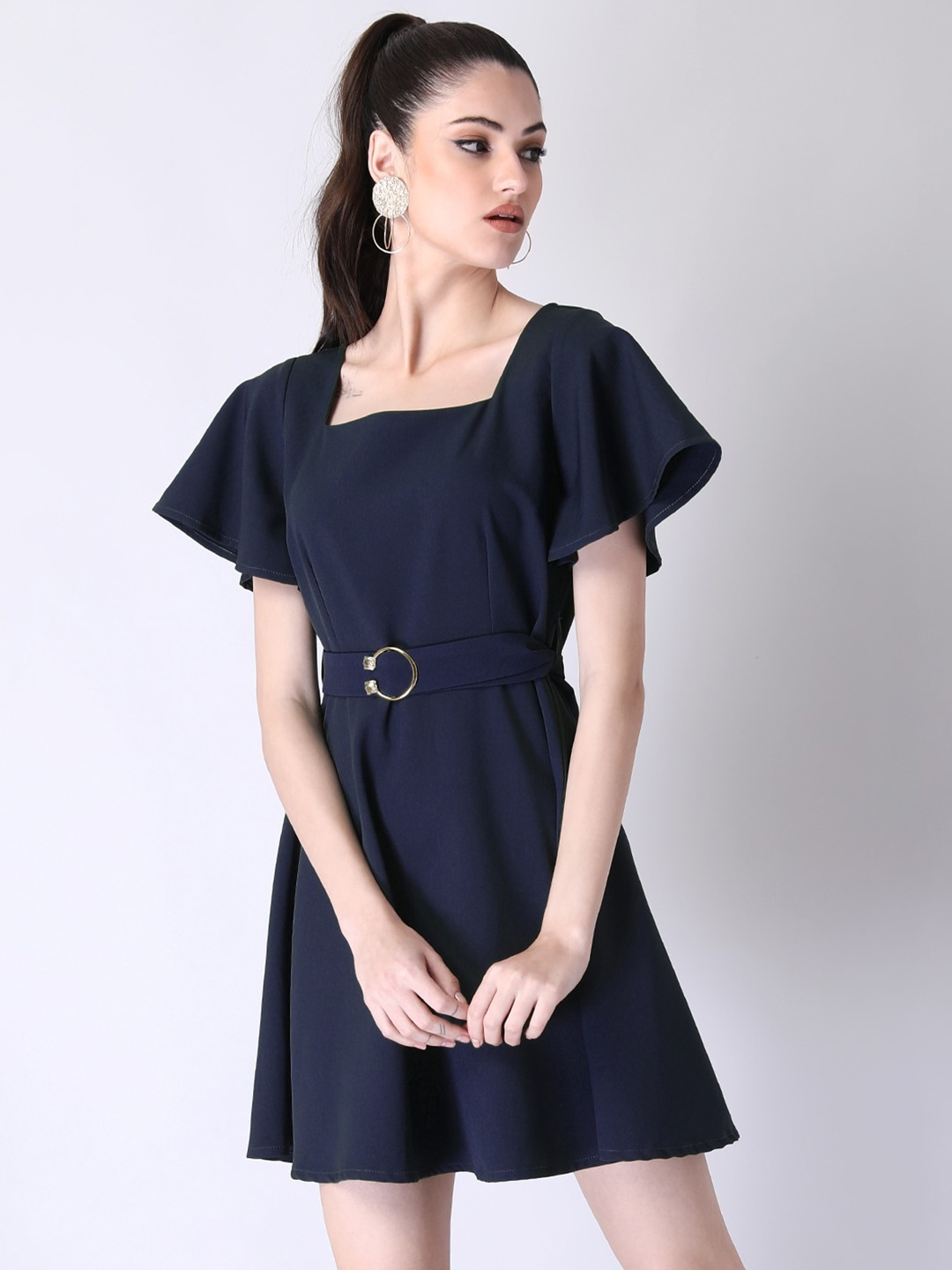

FabAlley Blue Dress
