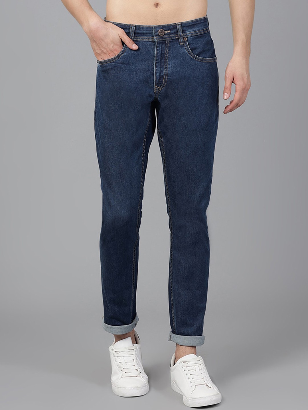 

Richlook Men Blue Slim Fit High-Rise Stretchable Jeans
