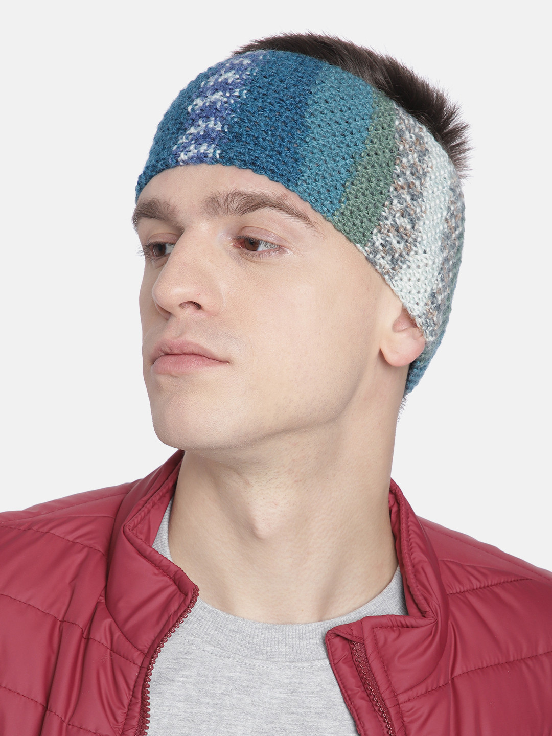 

Magic Needles Unisex Multicoloured Self-Design Headband, Multi