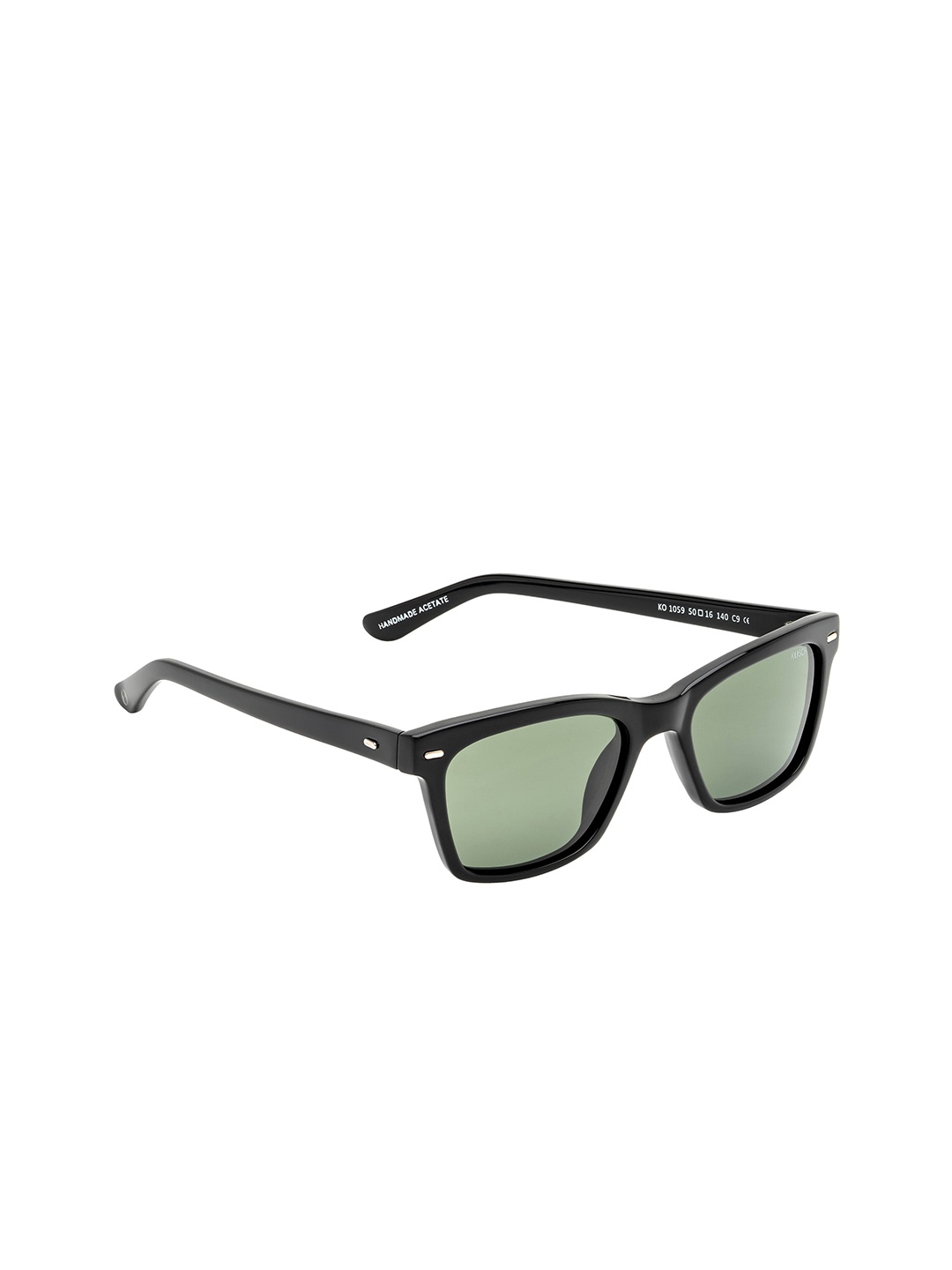 

KOSCH ELEMENTE Men Blue Lens & Black Wayfarer Sunglasses with UV Protected Lens