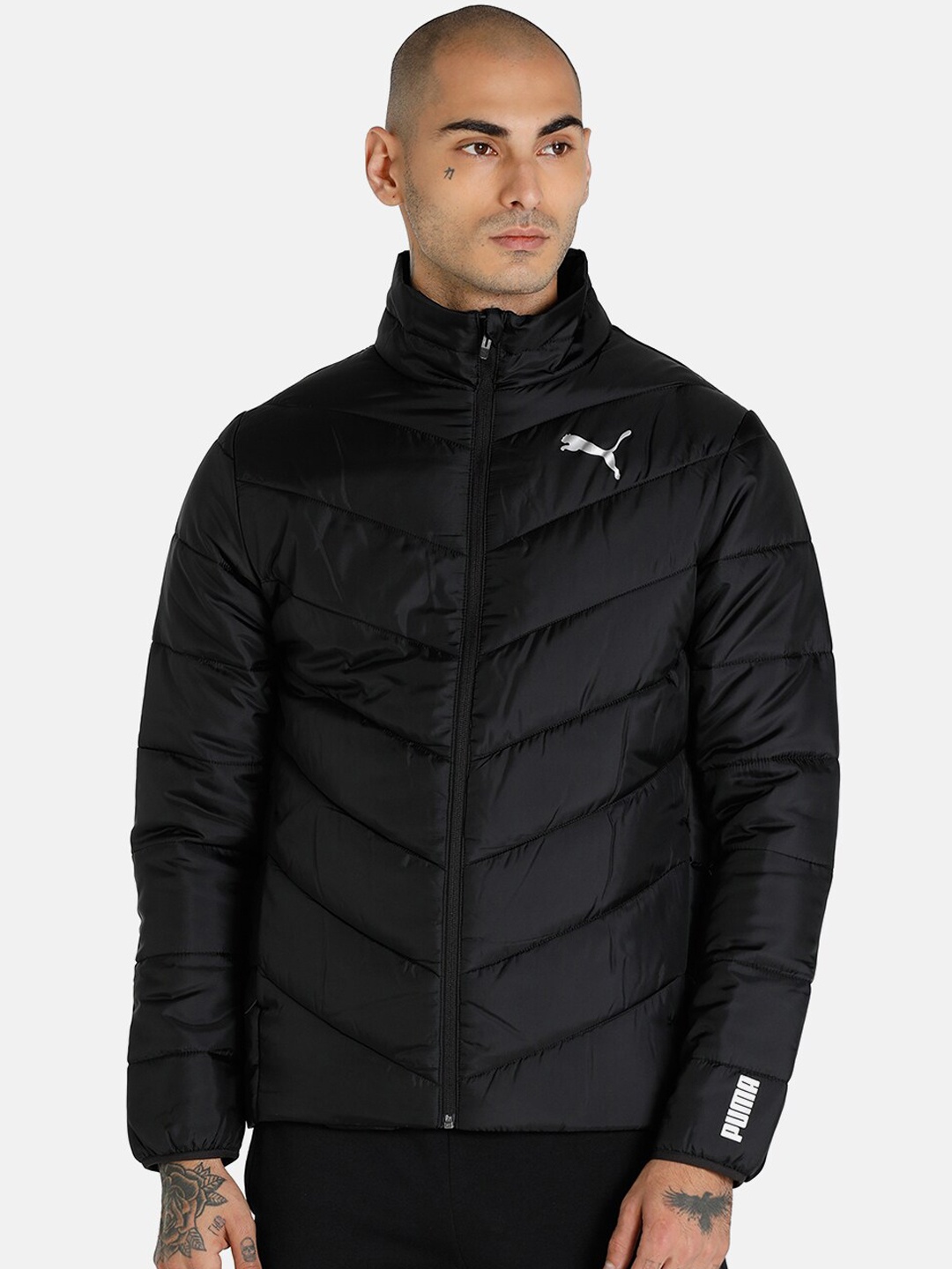 

Puma Men Black warmCELL Lightweight Slim Fit Puffer Jacket