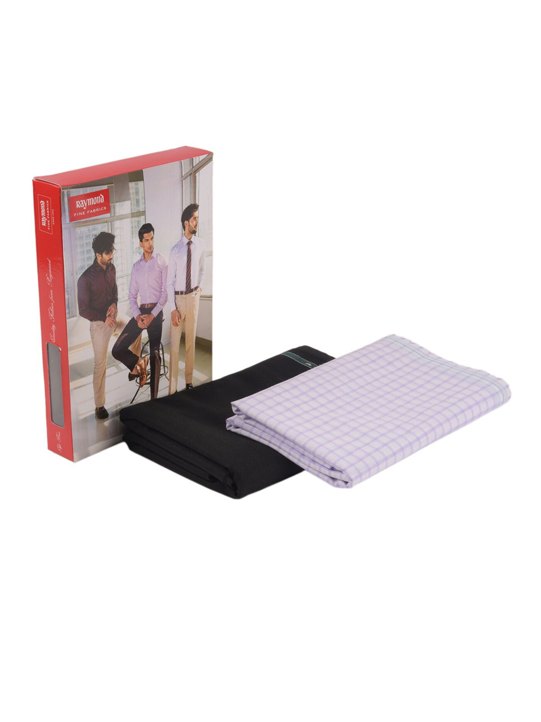 

Raymond Men Shirt & Trouser Fabric Set, Purple