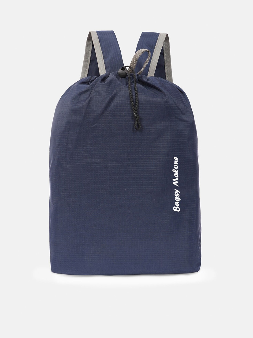 

Bagsy Malone Unisex Blue Brand Logo Backpack