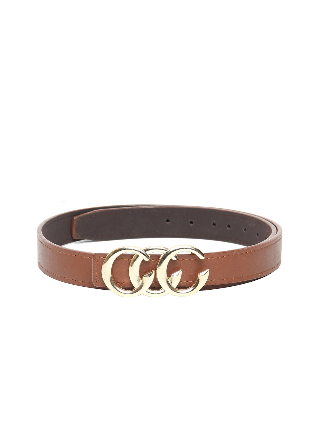 

Calvadoss Men Tan Belt