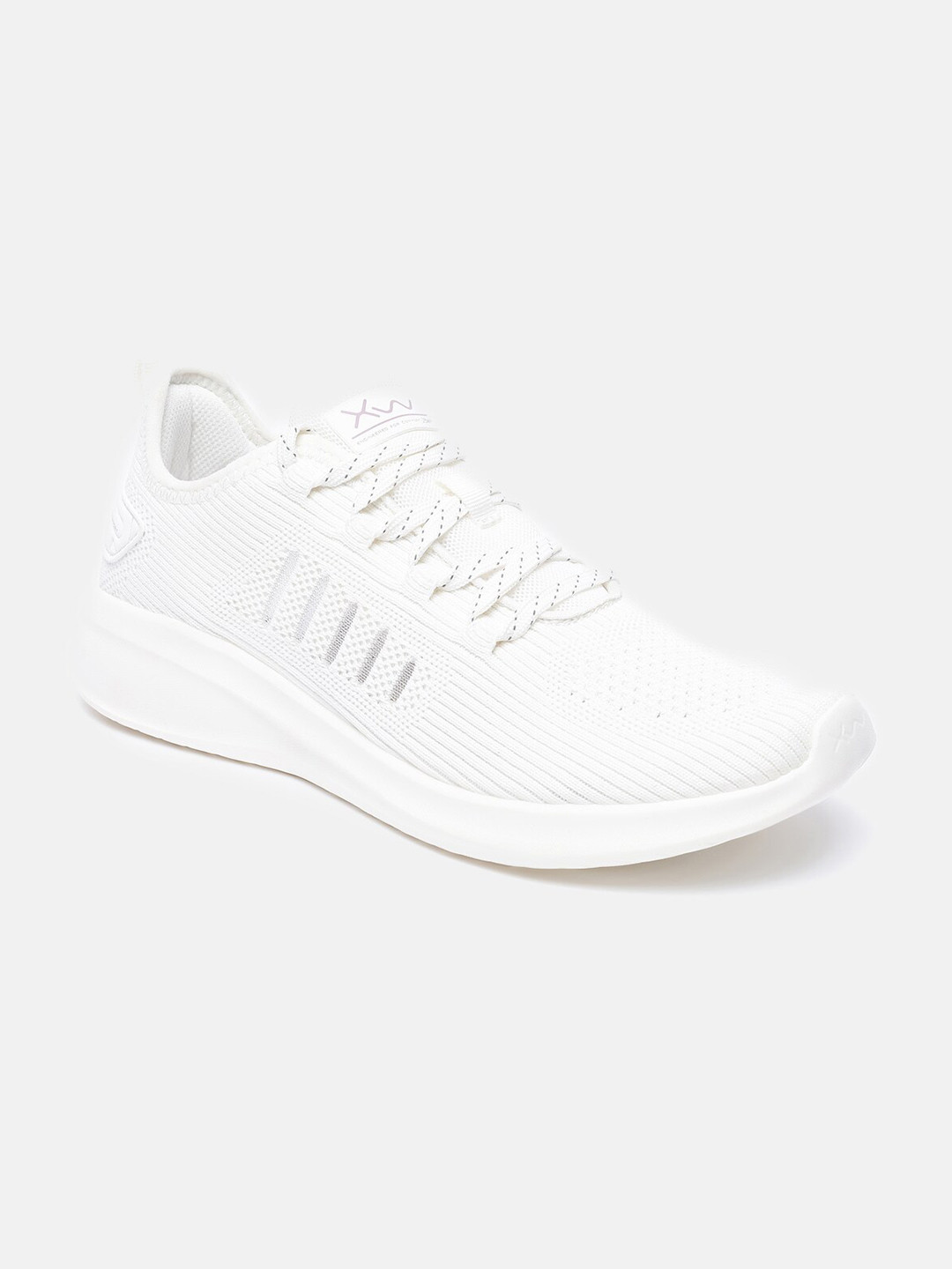 

Xtep Women White Textile Training or Gym Non-Marking Shoes