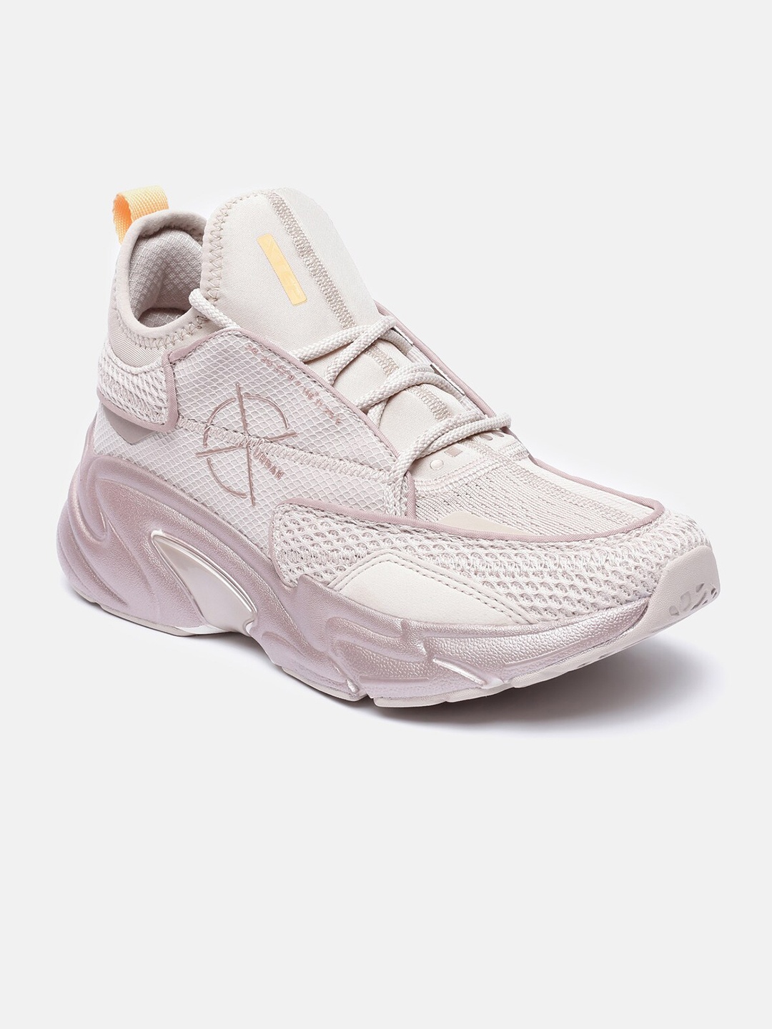 

Xtep Women Pink & White Running Shoes