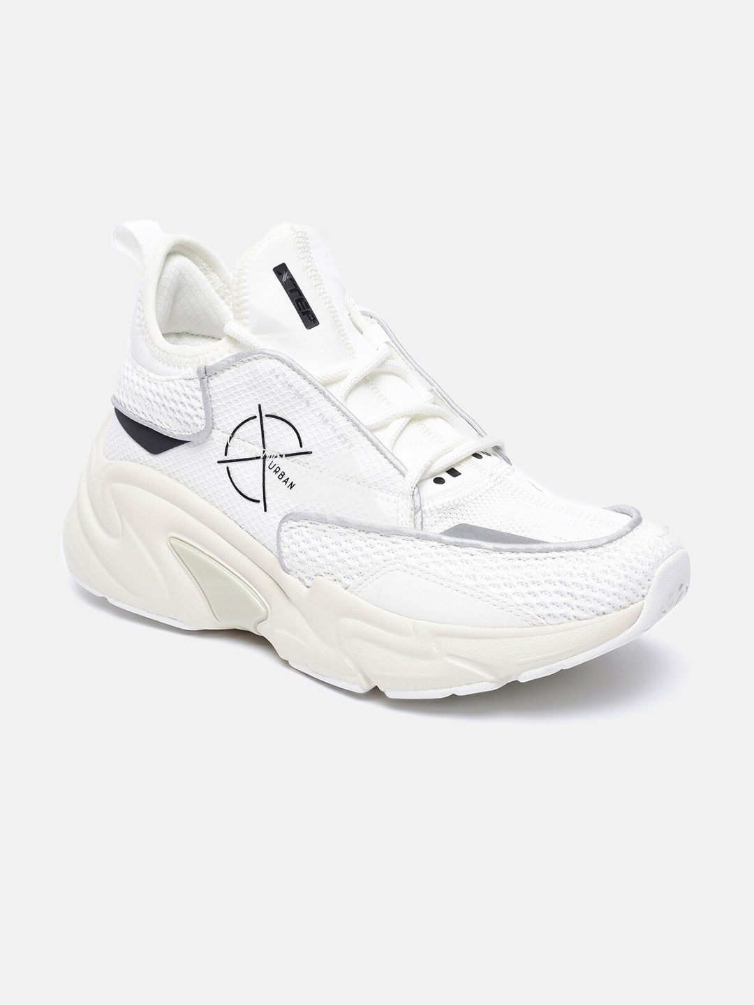 

Xtep Women White Textile Training or Gym Non-Marking Shoes