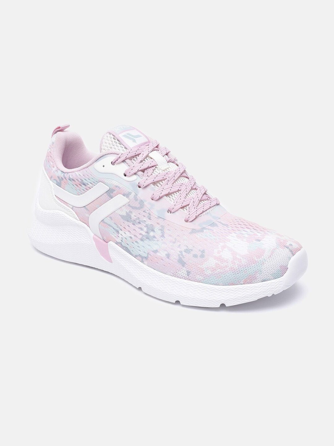 Xtep Women Pink Textile Training or Gym Non-Marking Shoes