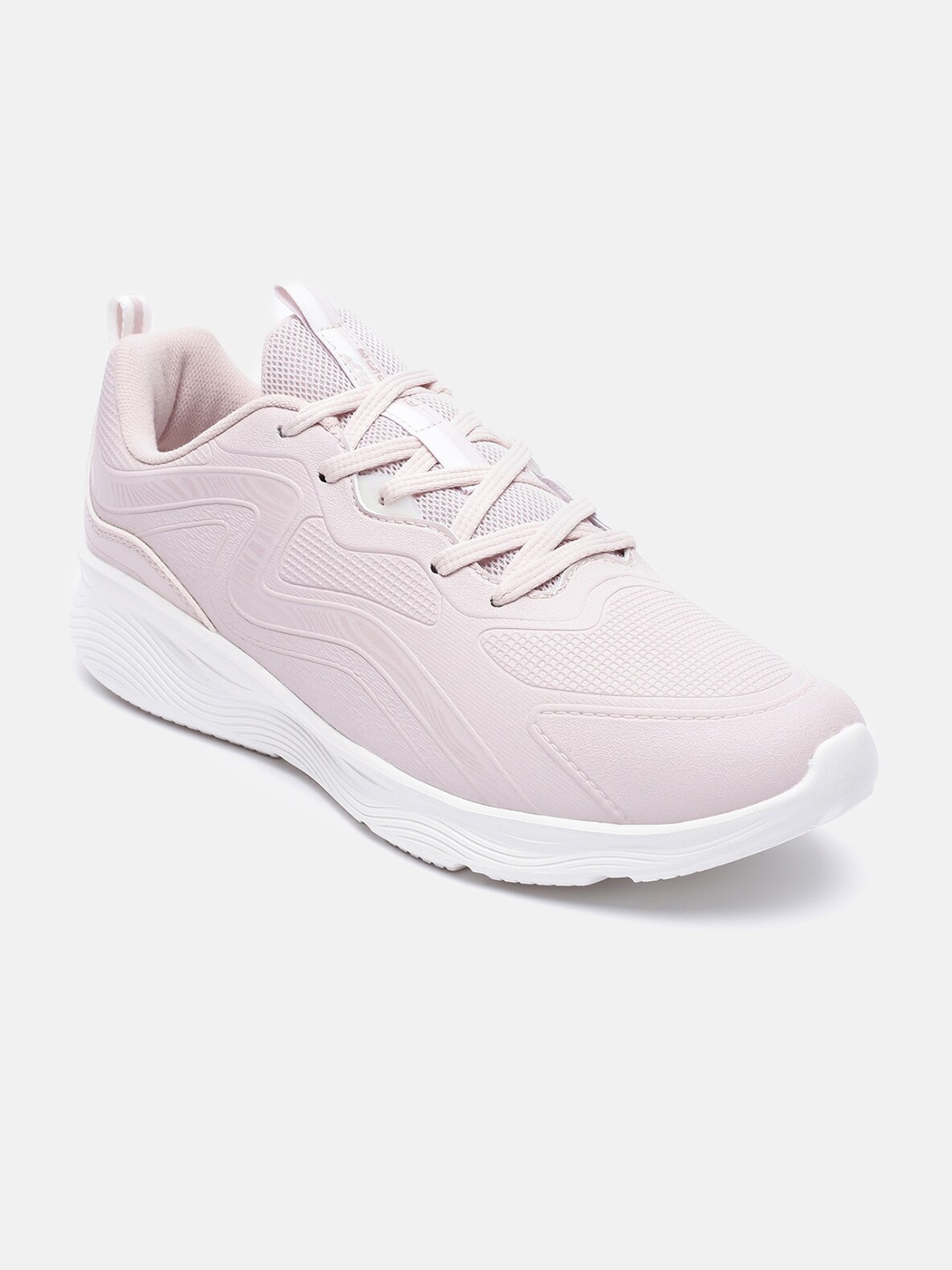 

Xtep Women Pink Solid Running Shoes