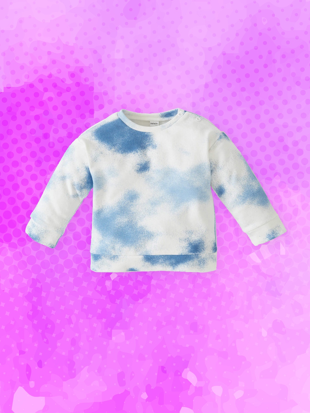 

DeFacto Boys White Tie & Dye Printed Sweatshirt