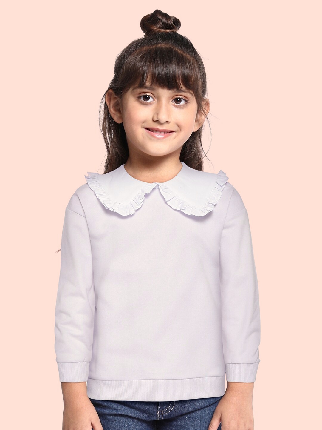 

DeFacto Girls Lavender Sweatshirt