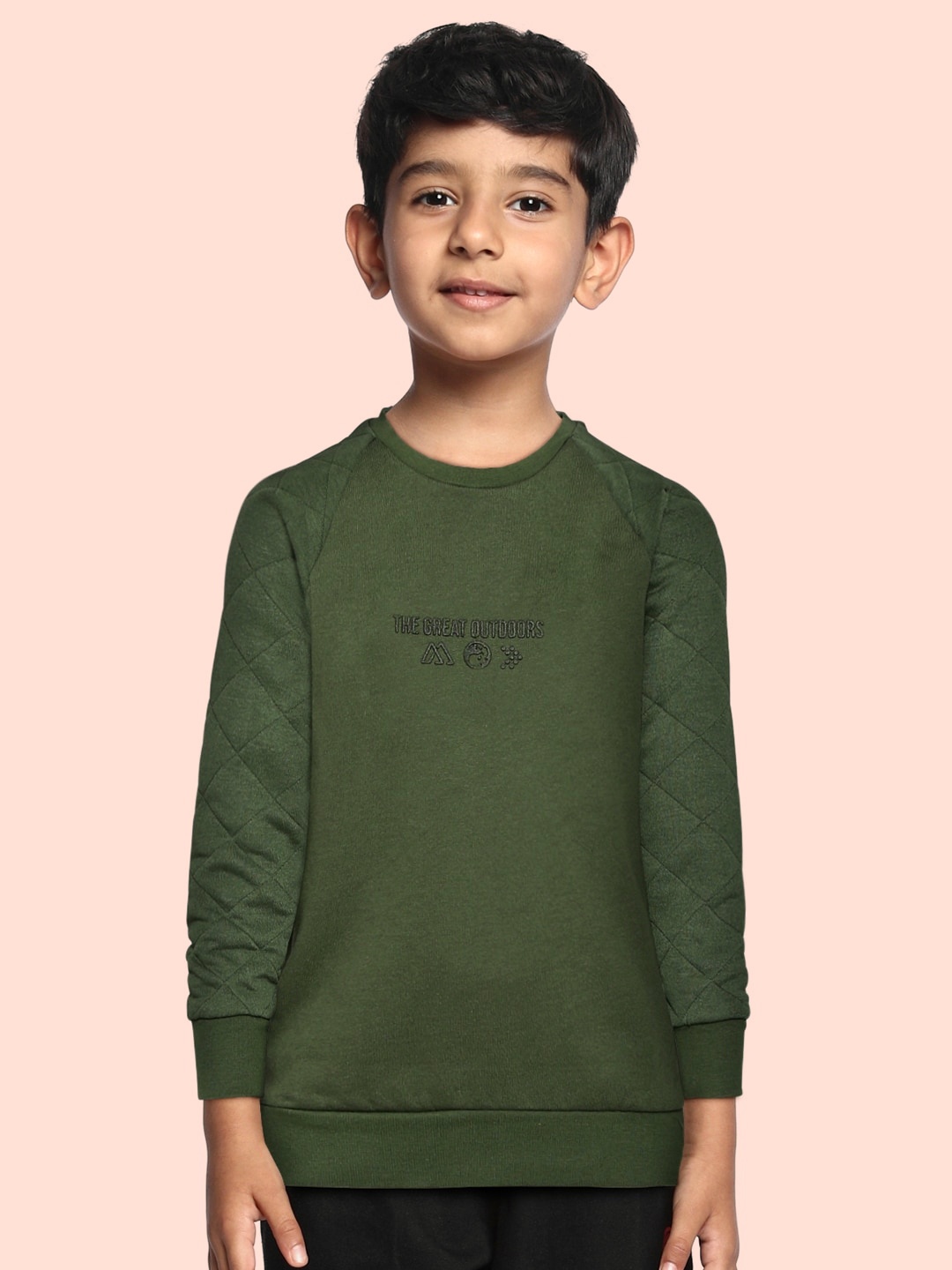 

DeFacto Boys Olive Green Sweatshirt