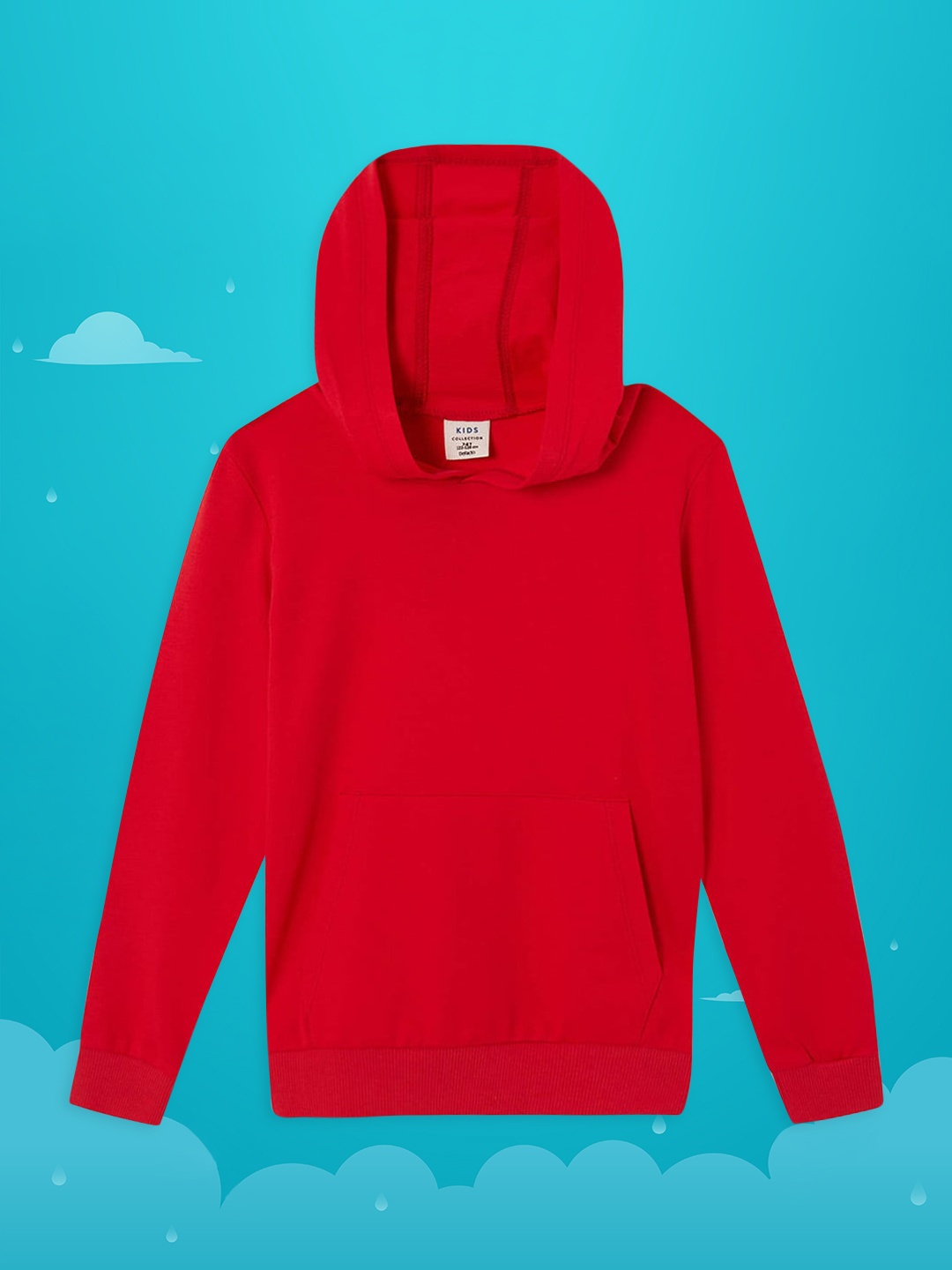 

DeFacto Boys Red Cotton Hooded Sweatshirt
