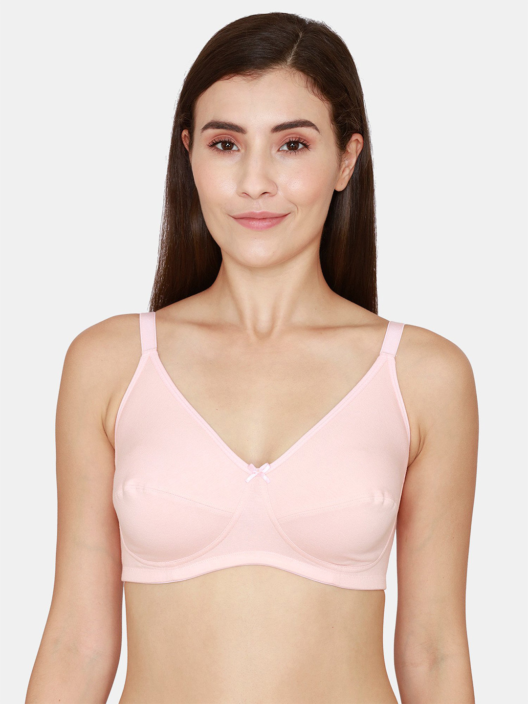 

Zivame Peach-Coloured Everyday Bra