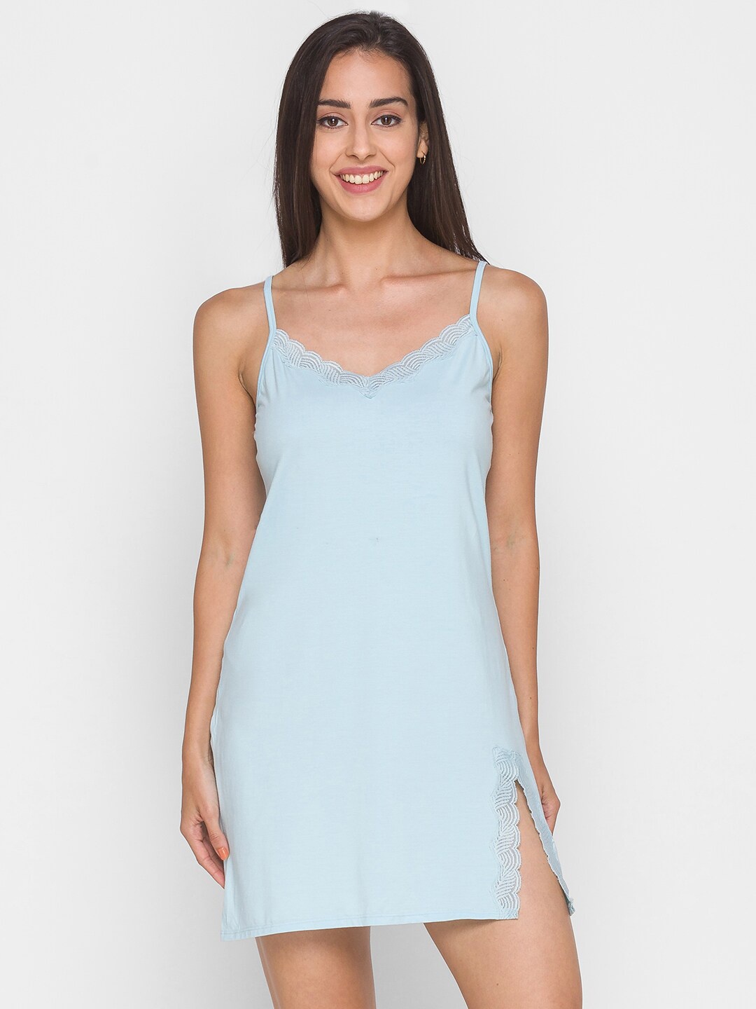 

Candyskin Blue Viscose Nightdress