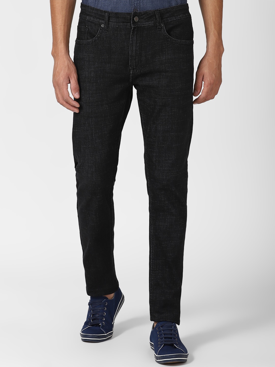 

Peter England Casuals Men Black Slim Fit Stretchable Jeans