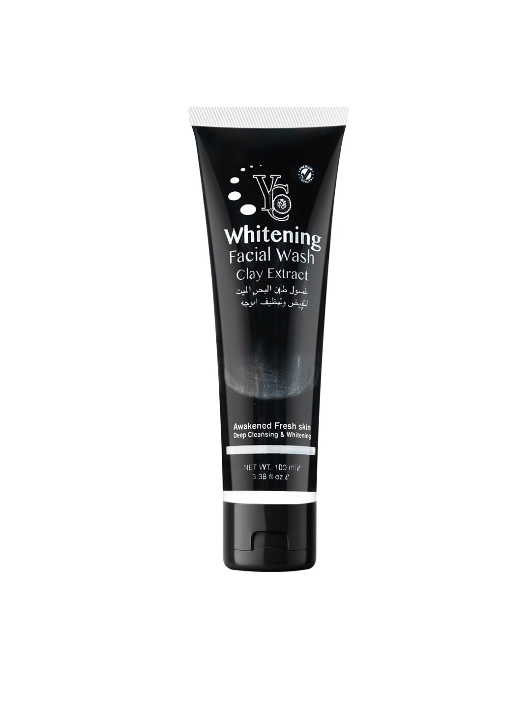 

YC Whitening Facial Clay Wash (YC440) 100 ml, White