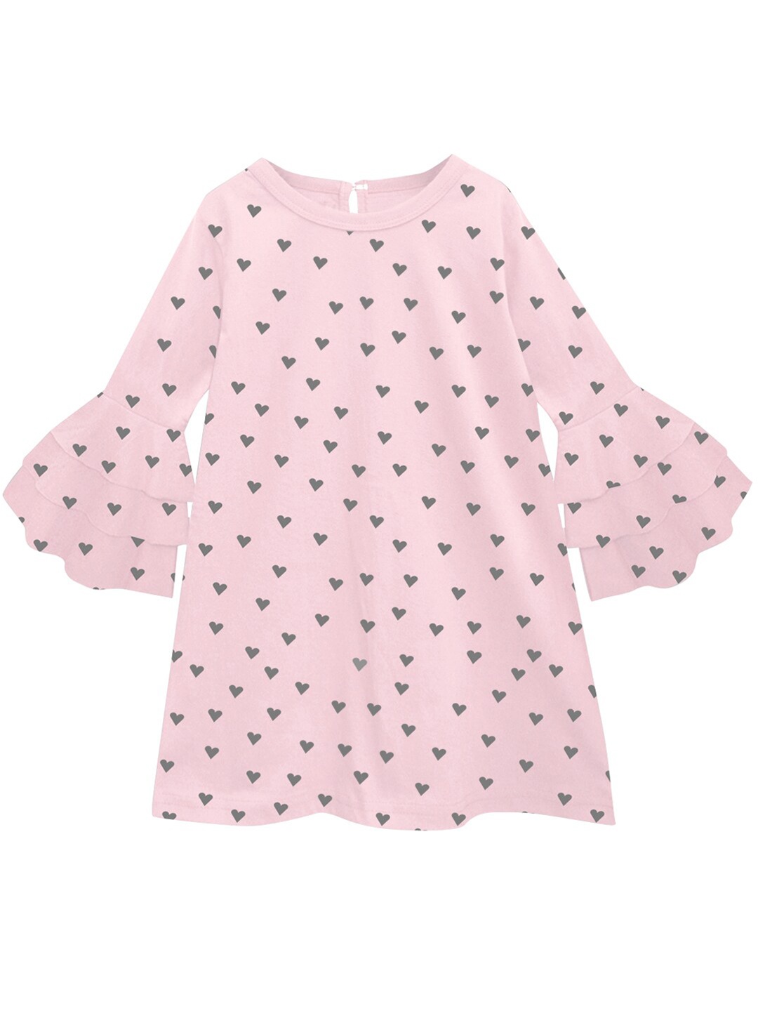 

A T U N Pink A-Line Dress