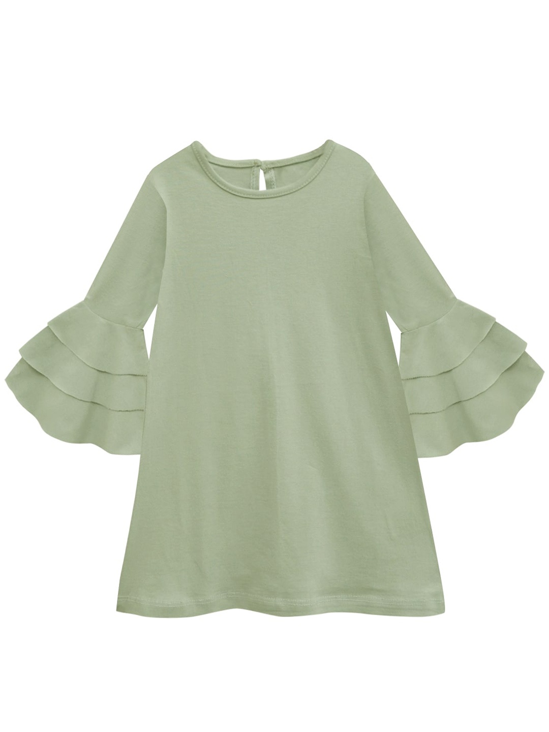 A T U N Grey A-Line Dress