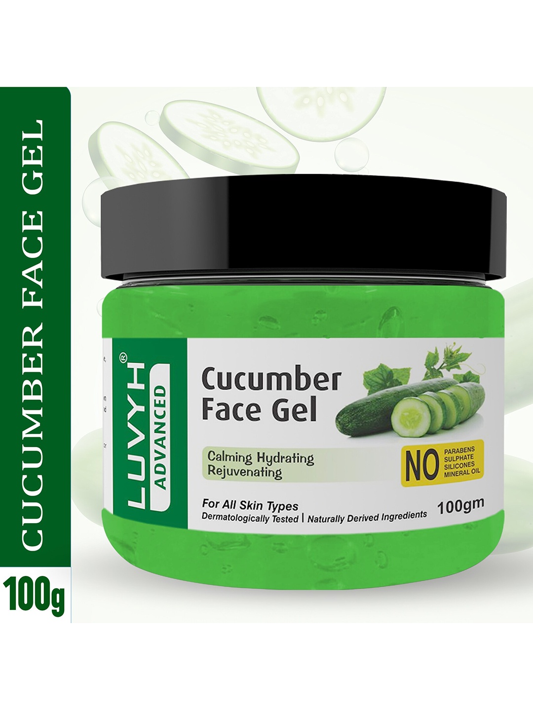 

LUVYH Advanced Cucumber Face Gel - 100gm, Na
